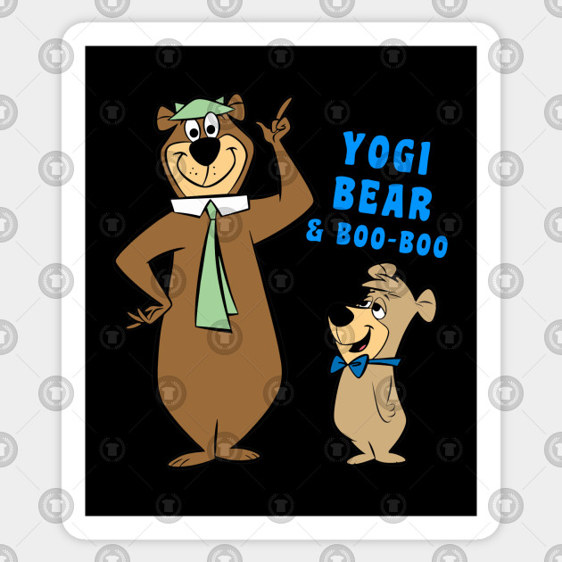 Yogi Bear & BooBoo Yogi Bear Sticker TeePublic